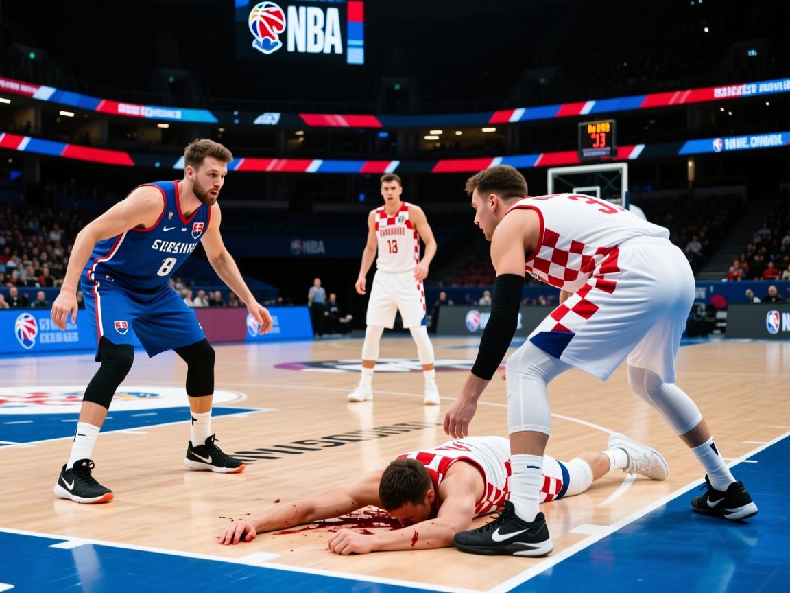 斯洛伐克队在客场与克罗地亚对决，最终-失利  第3张