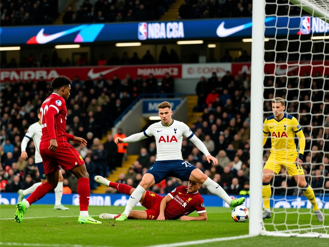 英超-维尔茨助攻伊萨克破门+伤退利物浦2-1九人热刺